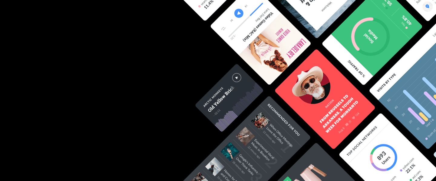 Ecosystem UI Collage