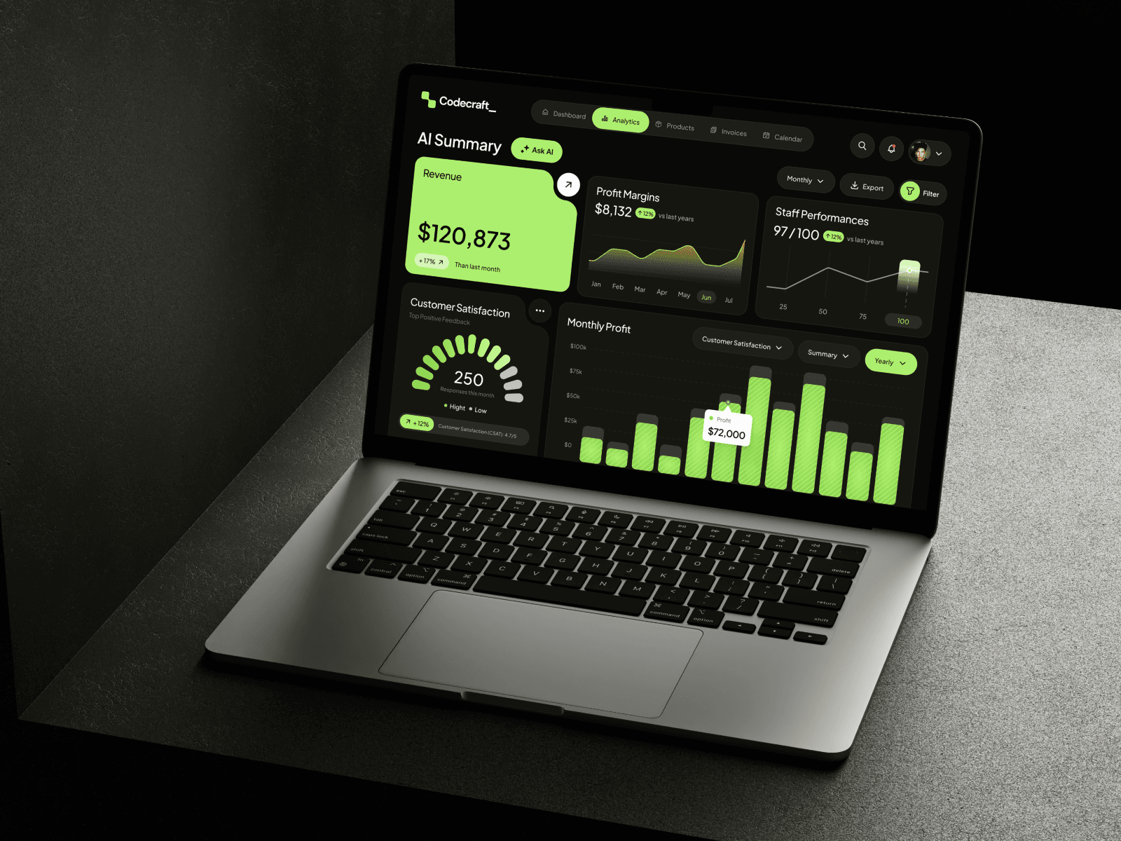 Example AI design concept deliverable
