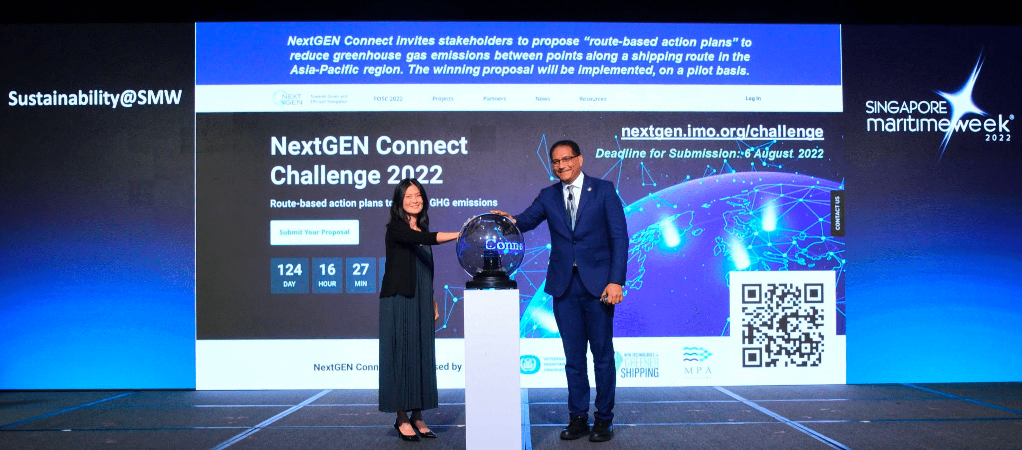 Launch of NextGEN Connect Challenge Platform at the International Maritime Organisation Future of Shipping Conference 2022