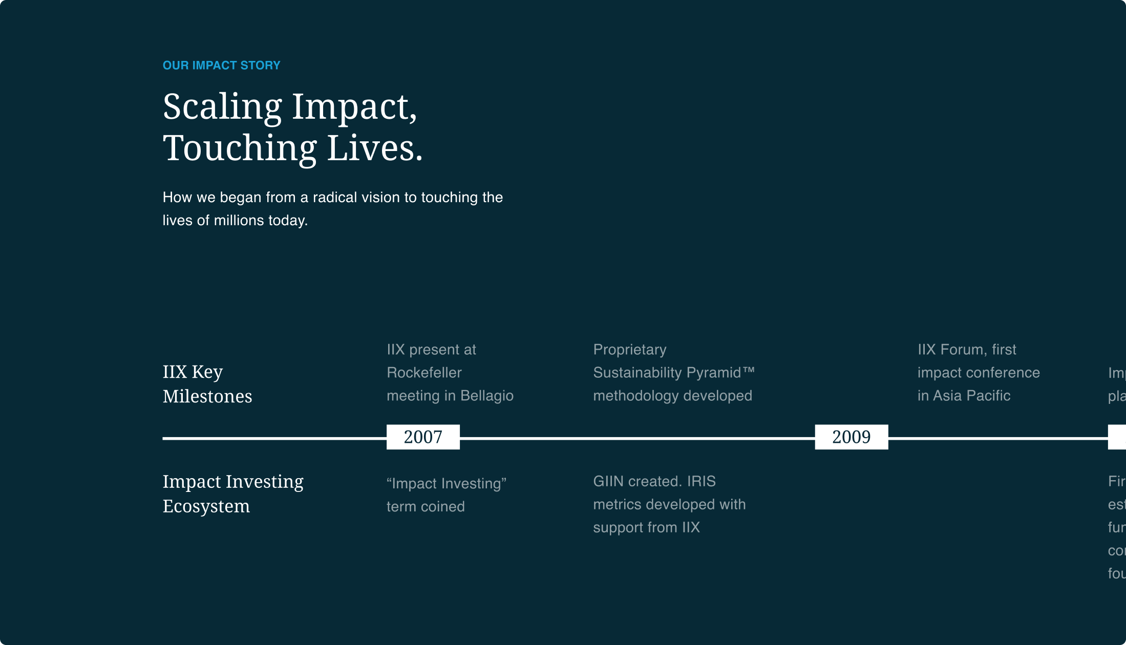Data Story Flow pattern